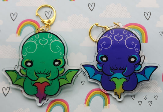 Cutethulu Acrylic Charm