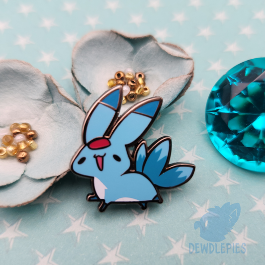 Derpy Carbuncle Enamel Pin