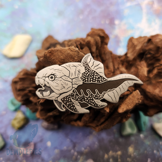 Prehistoric Pals: Dunkleosteus Pin