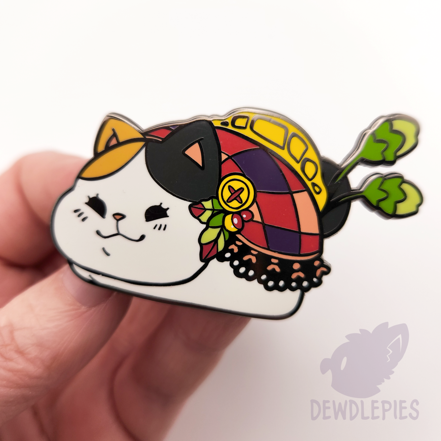 Fat Cat Enamel Pin *Last Chance*