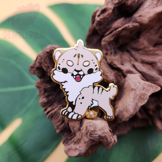 Prehistoric Pals: Sabretooth Pin (Winter)