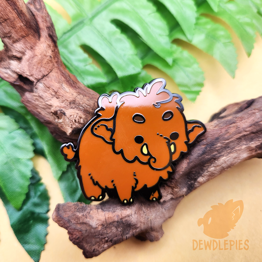 Prehistoric Pals: Woolly Mammoth Pin